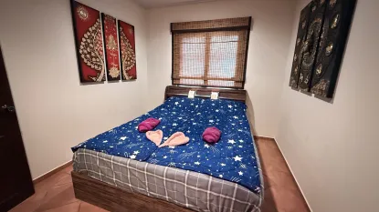 Family-Friendly 2BR Villa with Kitchen | Walk to Beach & Pool