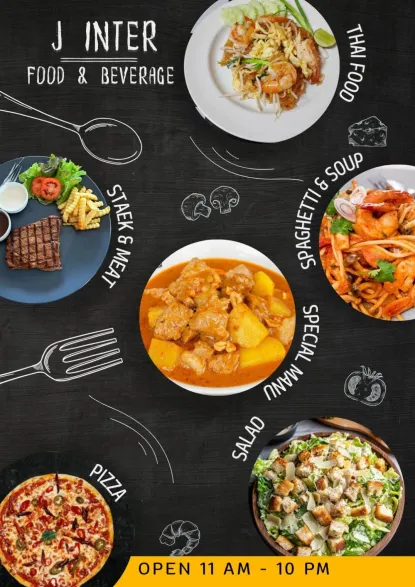 Come visit us at J INTER Food & Beverage At Bali Residence and fall in love with every bite!